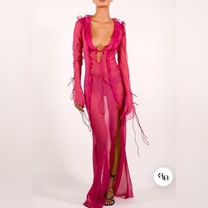 Rat & Boa FARRETTI DRESS PINK - originally $325. Worn once. Perfect condition.